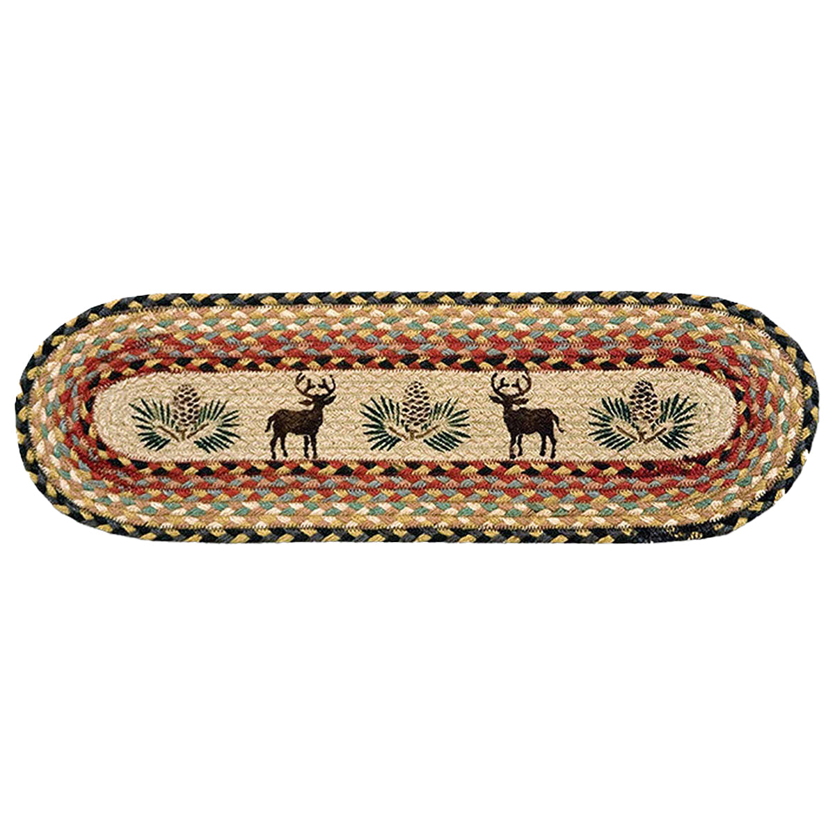 Buck & Pinecone Stair Treads - Set of 2
