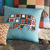Patchwork Bear Accent Pillow