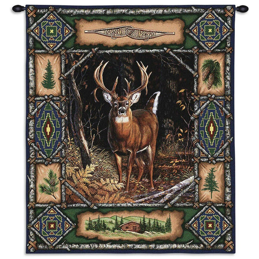 Deer Lodge Wall Tapestry