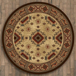 Settlers Retreat Rug - 8 Ft. Round