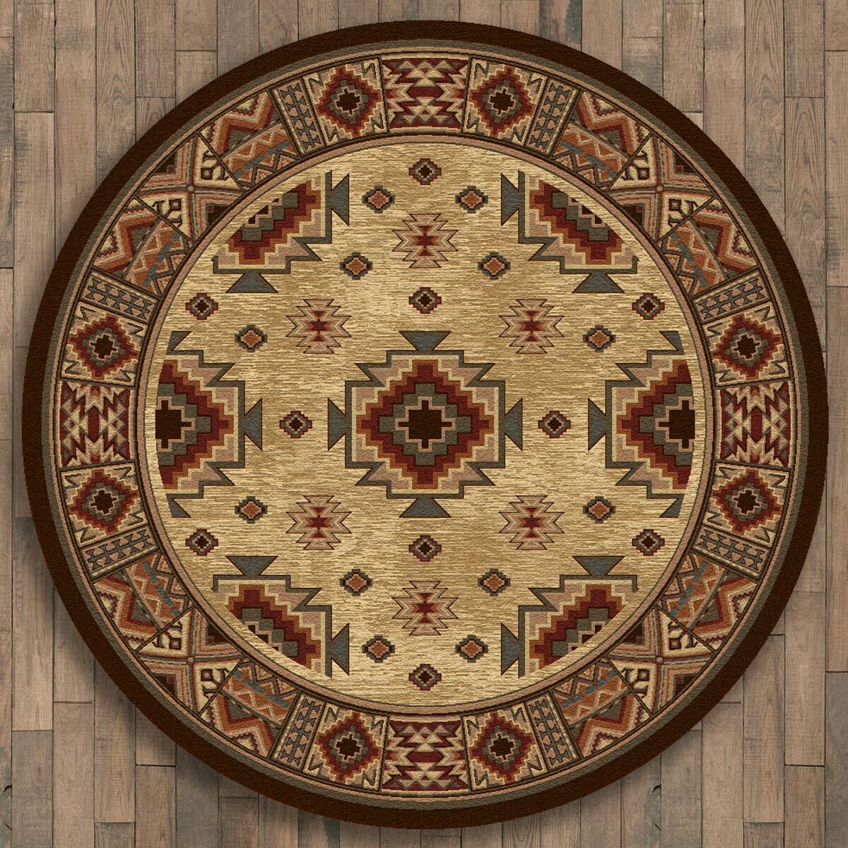 Settlers Retreat Rug - 8 Ft. Round