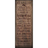 Cabin Rules Personalized Stretched Canvas - Small