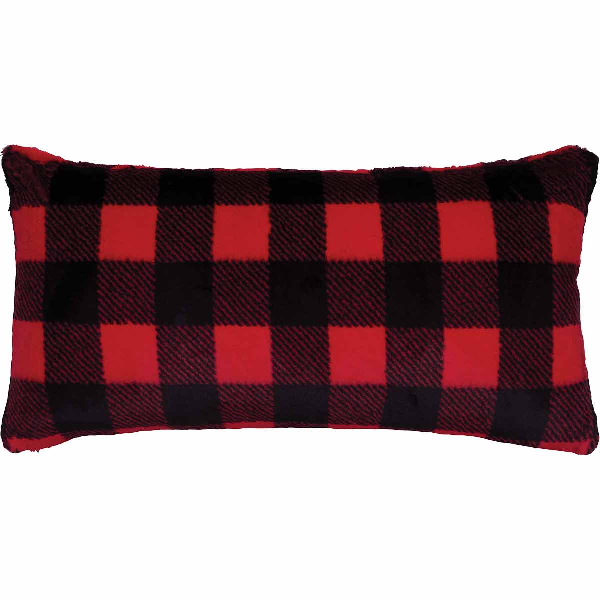 Checkers Scarlet Accent Pillow