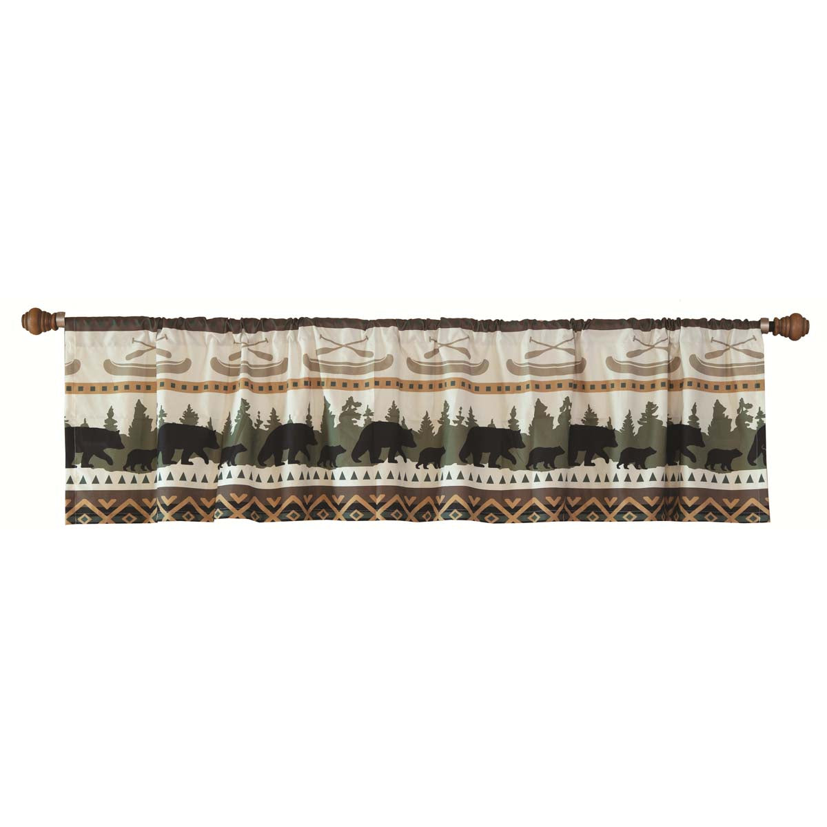 Wildlife Lodge Valance