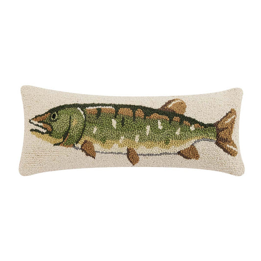 Wilderness Fish Hooked Pillow - OUT OF STOCK UNTIL 07/16/2026