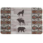 Tribal Wildlife Memory Foam Mat