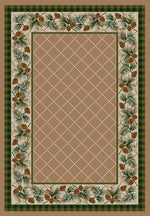 Evergreen Light Sandstone Rug - 5 x 8