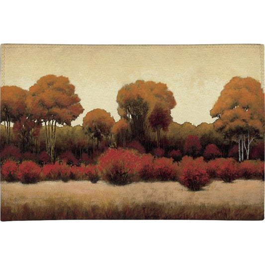 October Woods Chenille Rug - 4 x 6 - OVERSTOCK