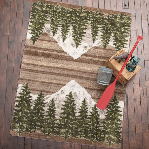 Mountain Pine Tan Rug - 3 x 4