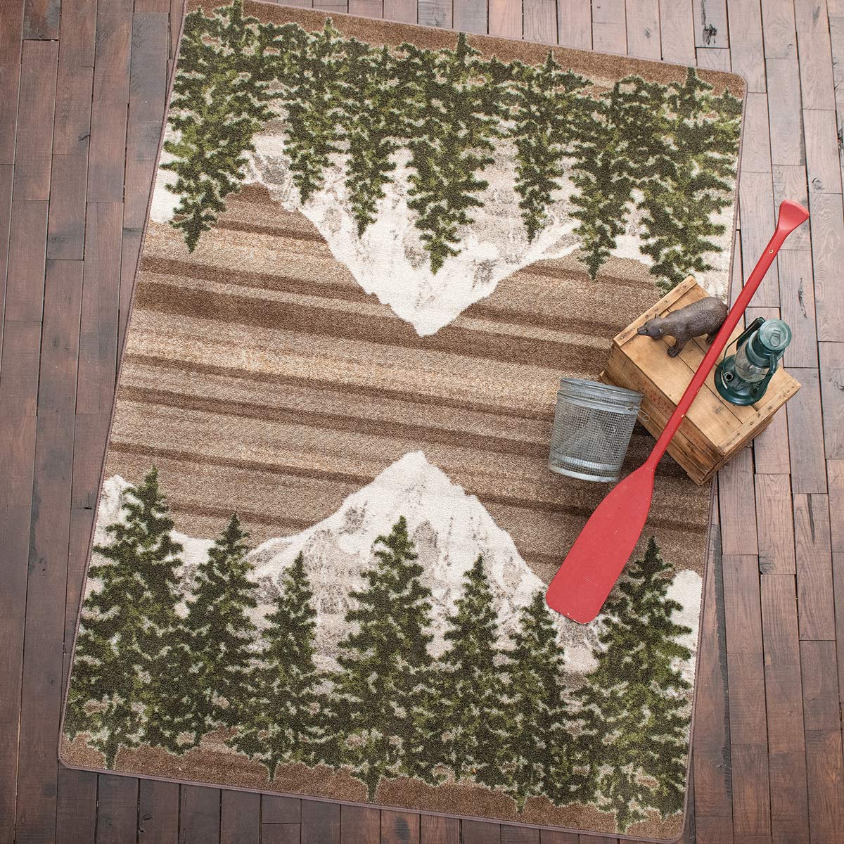 Mountain Pine Tan Rug - 3 x 4