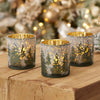 Twinkle Trees Votive Candle Holders - Set of 3
