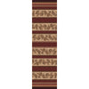 Burnished Pilgrim Pinecone Rug - 2 x 8