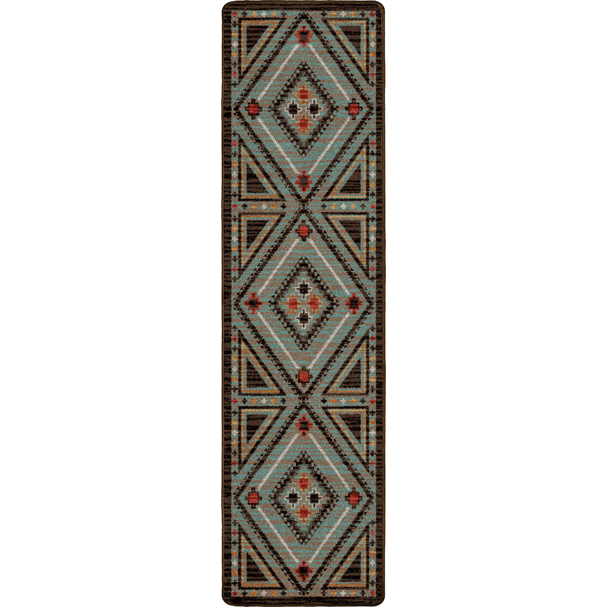 Dream Weaver Turquoise Rug - 2 x 8