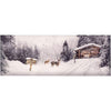 Winter Wonderland Personalized Stretched Canvas - Small
