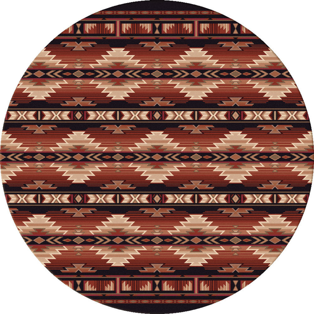 Rio Rancho Russet Rug - 8 Ft. Round