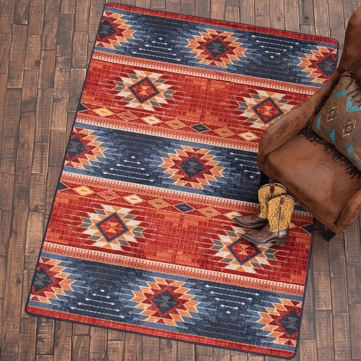 Fiery Sky Rug - 4 x 5