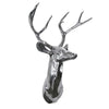 Pewter Deer Head Wall Art