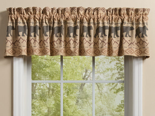 Sierra Bear Valance - OVERSTOCK