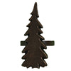 Rustic Fir Napkin Rings - Set of 4