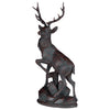 Burlwood Deer Sculpture - Left Facing