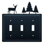 Deer & Pines Triple Switch Cover - OUT OF STOCK UNTIL 07/18/2026