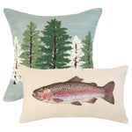 Woodland Wildlife Decorative Pillows - Set of 2