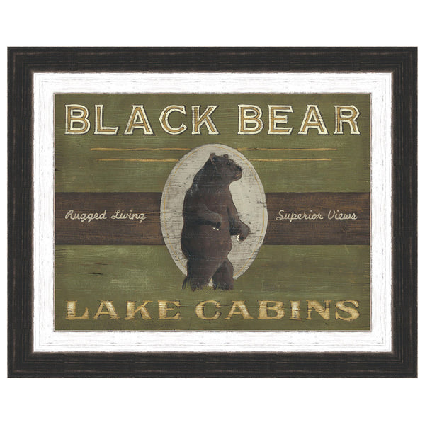 Lodge Sign V Framed Print