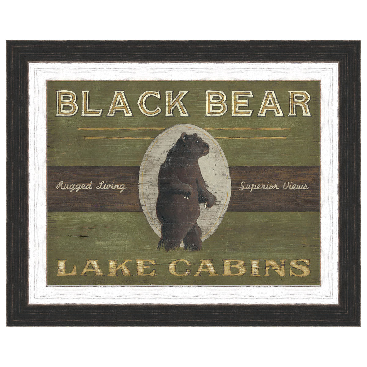 Lodge Sign V Framed Print