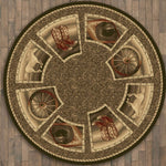 Western Home Rug - 11 Ft. Round
