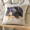 Resting Bear Outdoor Pillow