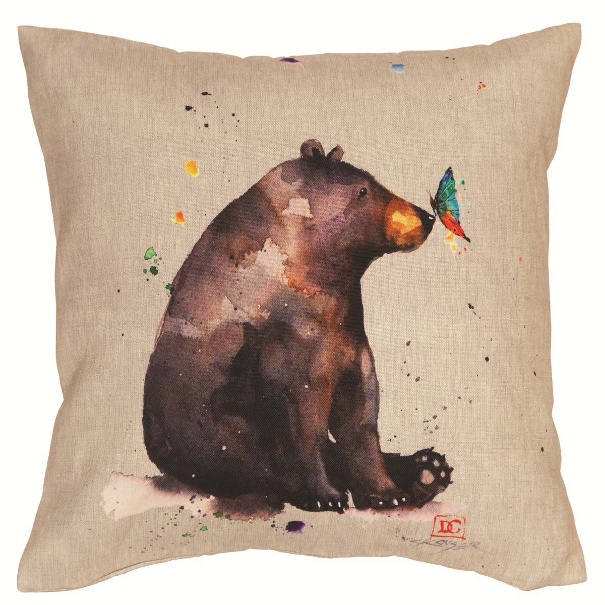 Nose to Nose Outdoor Pillow