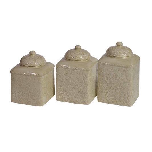 Savannah Taupe Canister Set