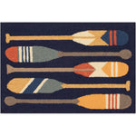 Striped Oars Indoor/Outdoor Rug - 3 x 4