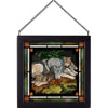 Wolf Pack Stained Glass Art