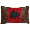 Crimson Bear Pillow