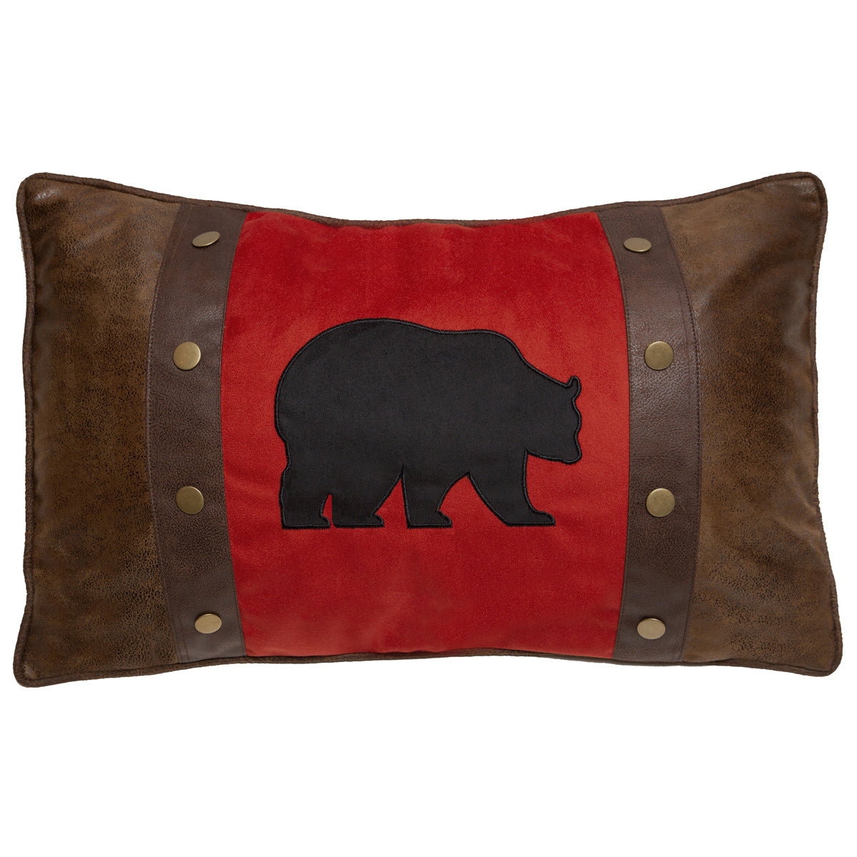 Crimson Bear Pillow