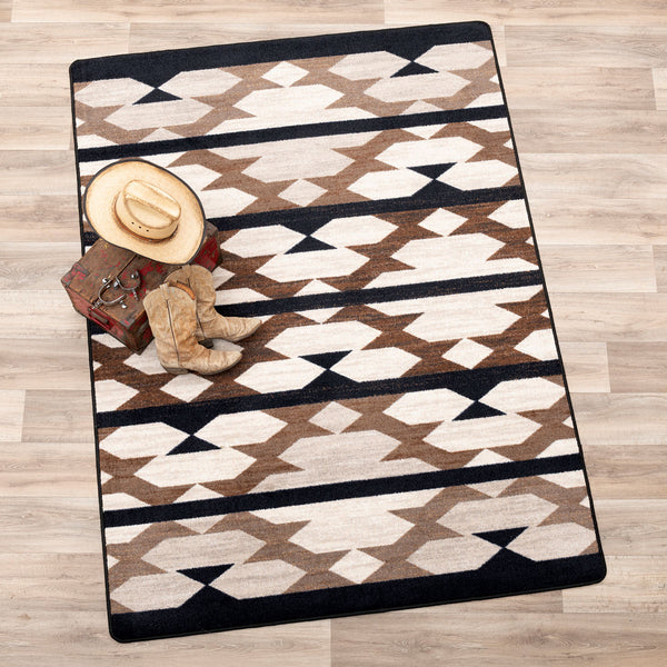 Mocha Canyon Rug - 11 x 13