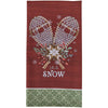 Snowshoes Dishtowels - Set of 4