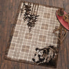 Kodiak Plaid Bear Rug - 3 x 4