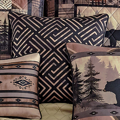Midnight Weave Pillow
