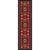 Firestorm Southwestern Rug - 2 x 8