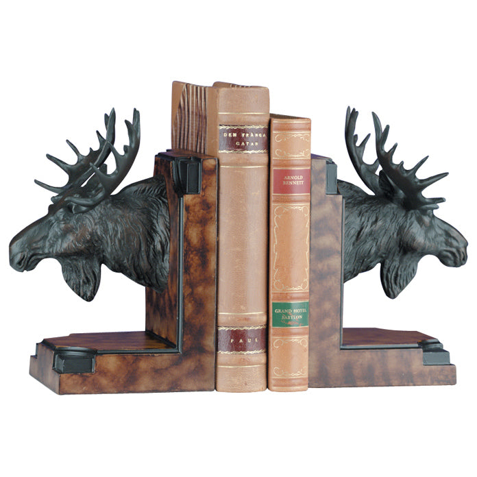 Moose Bookends