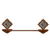 Diamond Old Silver Berry Hand Towel Bar