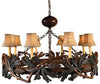 Pine Bough Chandelier