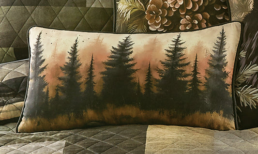 Evergreen Forest Pillow