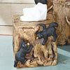 Climbing Black Bears Tissue Box