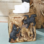 Climbing Black Bears Tissue Box