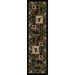Wildlife Retreat Rug - 2 x 8