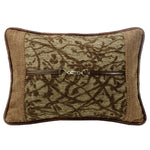 Highland Lodge Tree Pillow with Buckle Detail