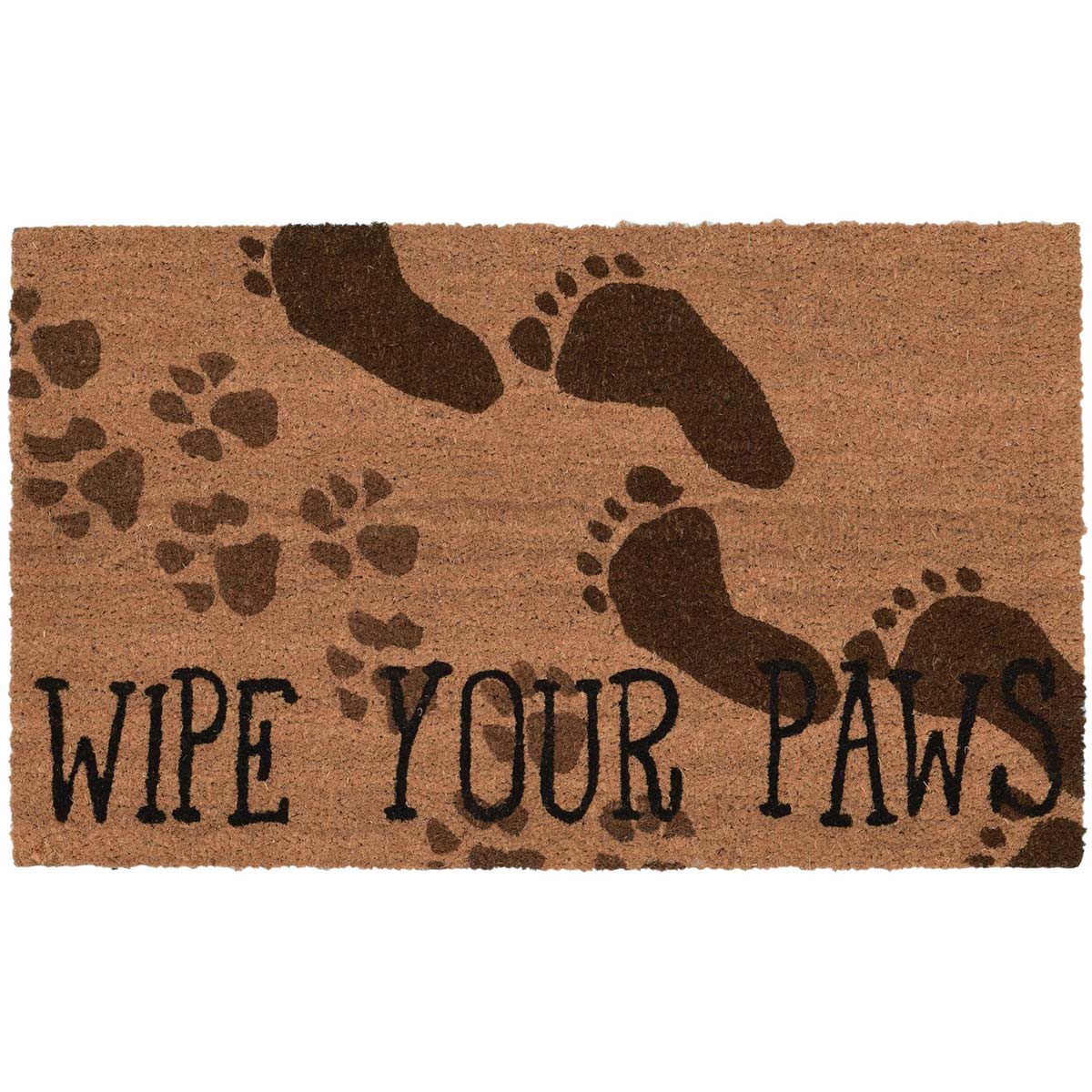 Paws Coir Mat - 2 x 3